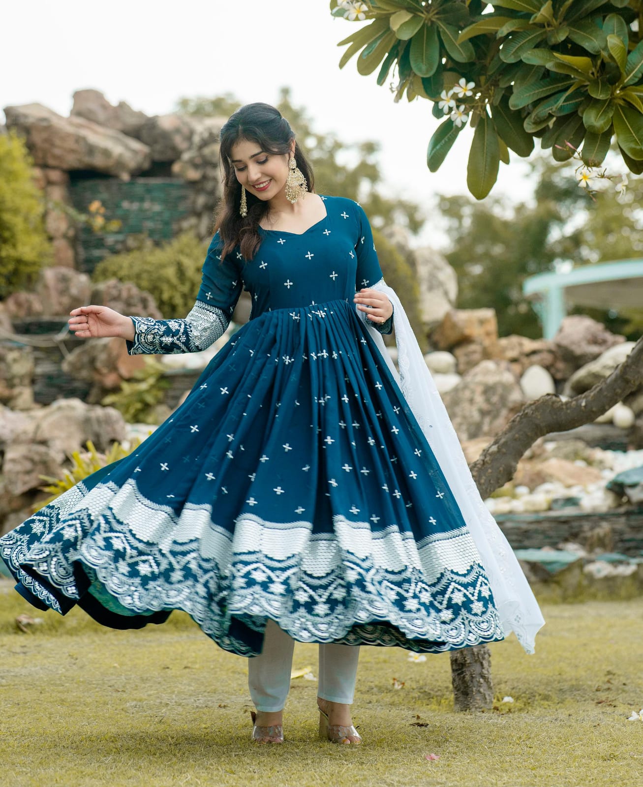 Say Simran Premium Anarkali Suit Set