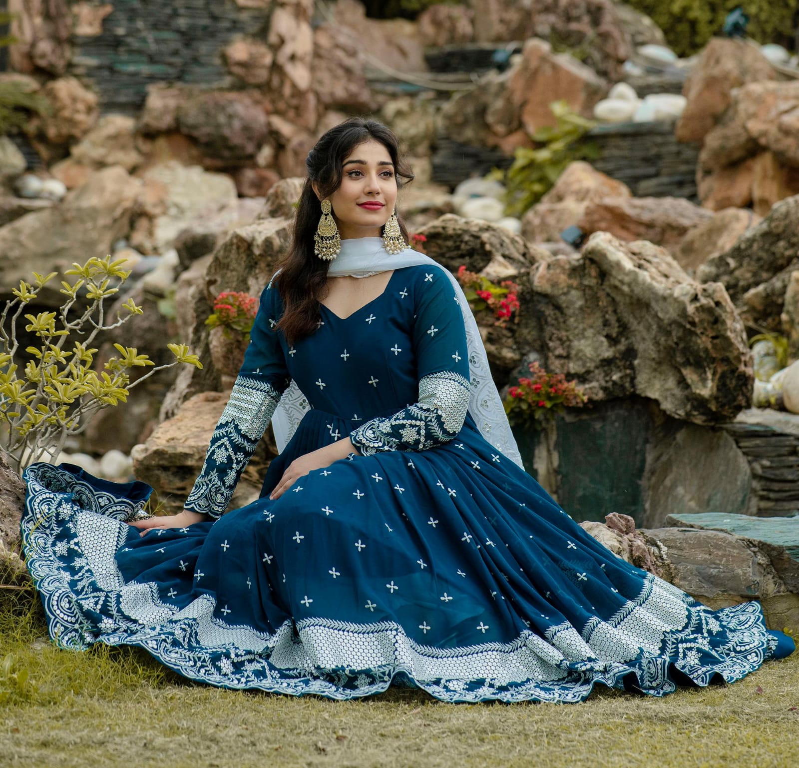 Say Simran Premium Anarkali Suit Set