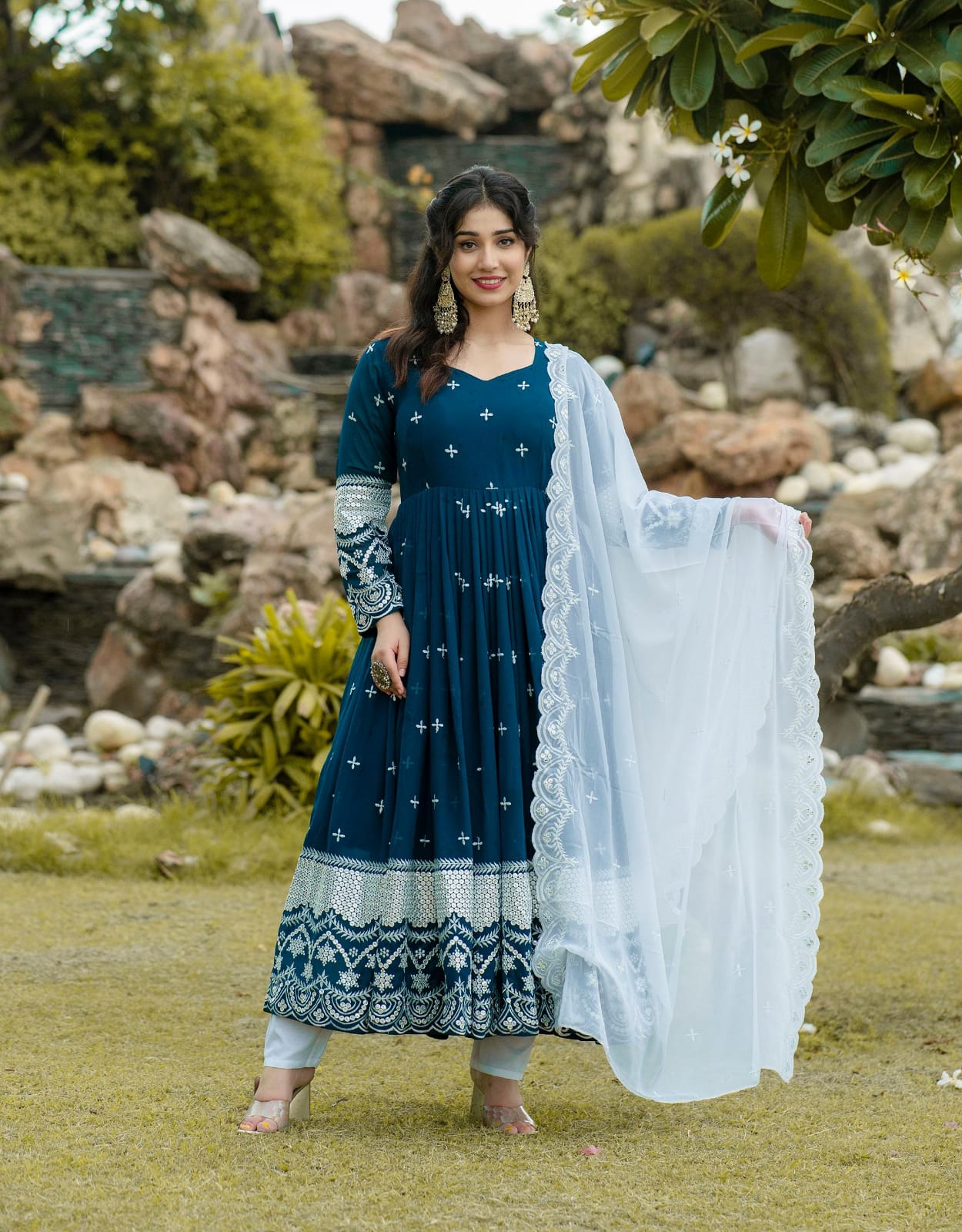 Say Simran Premium Anarkali Suit Set