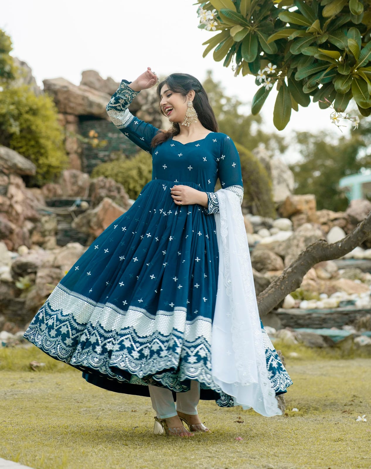 Say Simran Premium Anarkali Suit Set