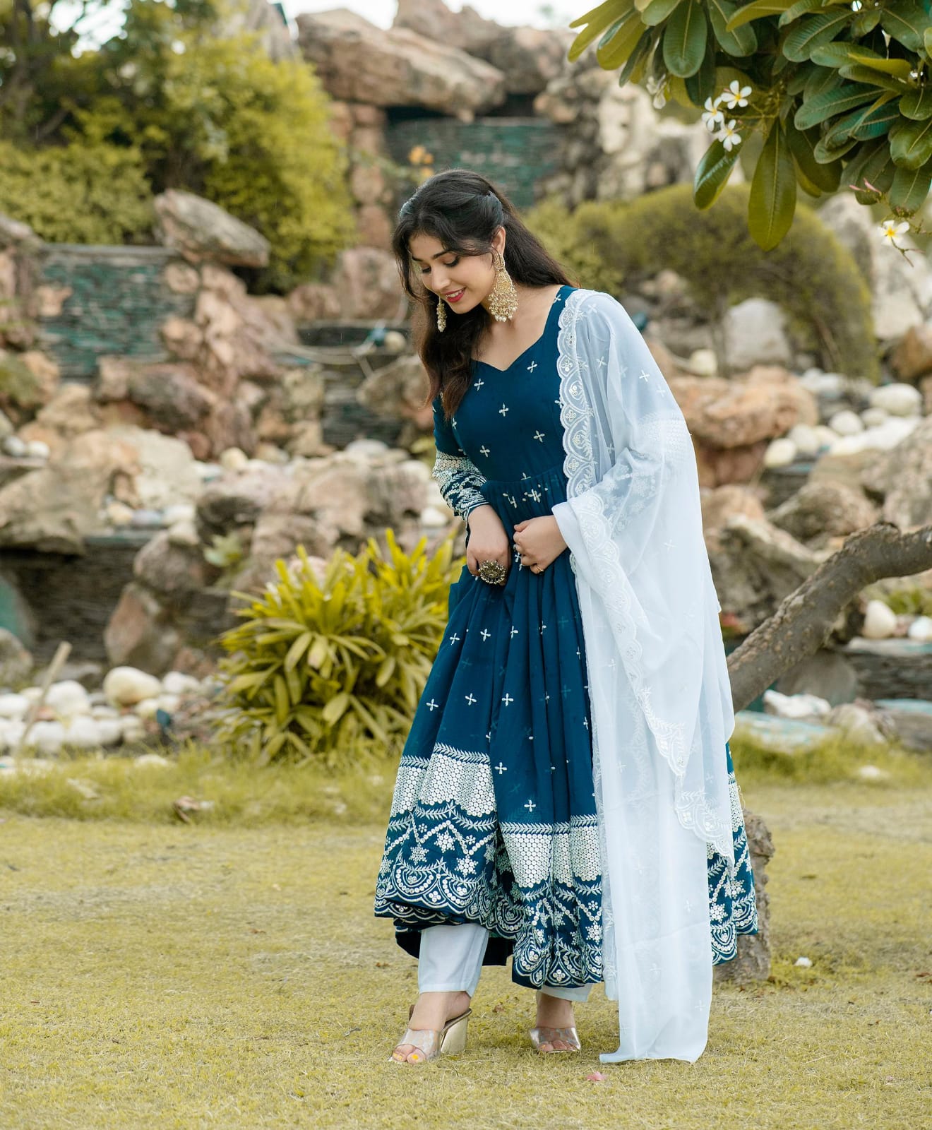 Say Simran Premium Anarkali Suit Set