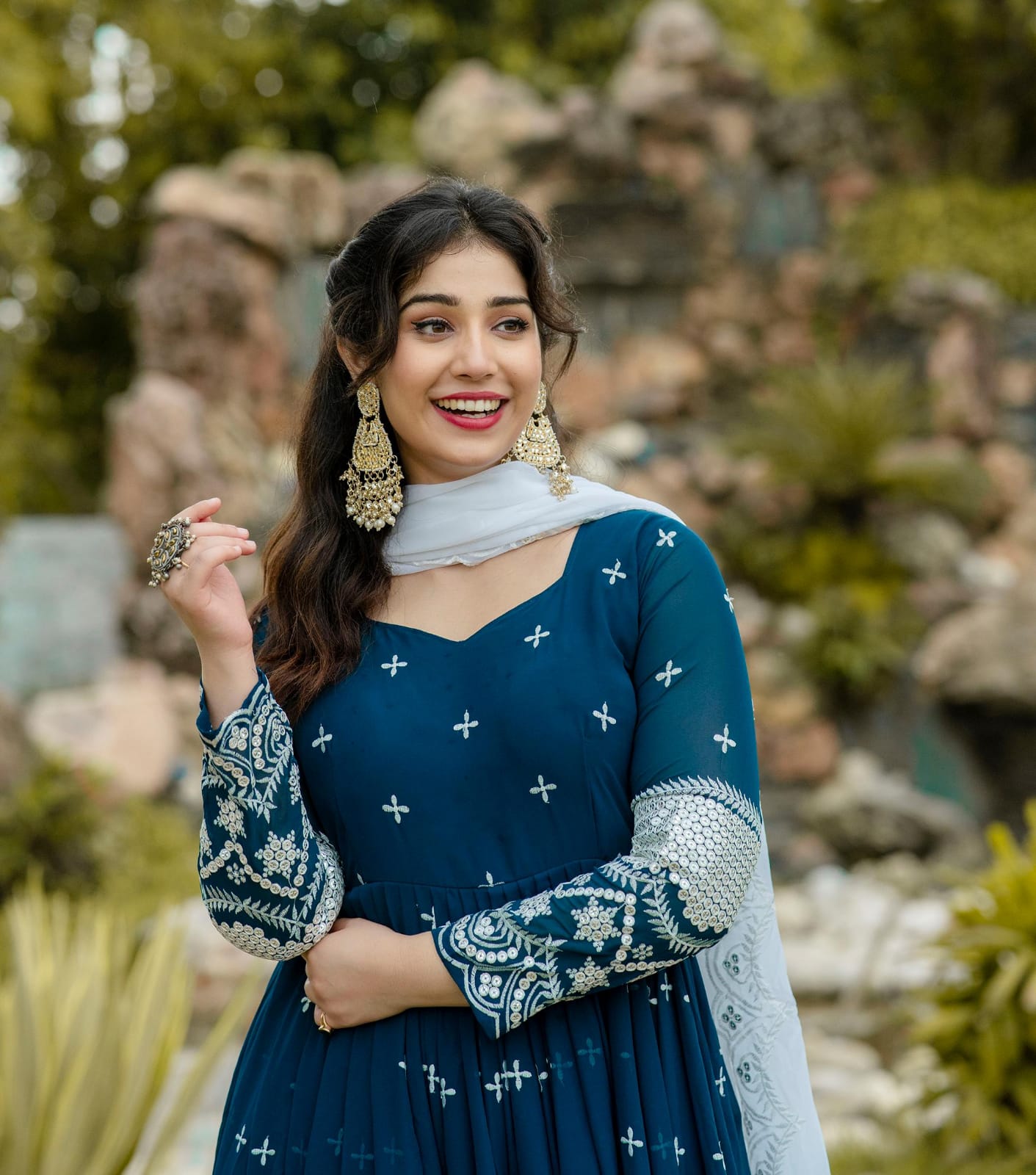 Say Simran Premium Anarkali Suit Set